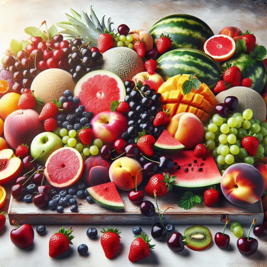 Verão em Frutas: Explorando os Sabores e Benefícios das Delícias Sazonais
